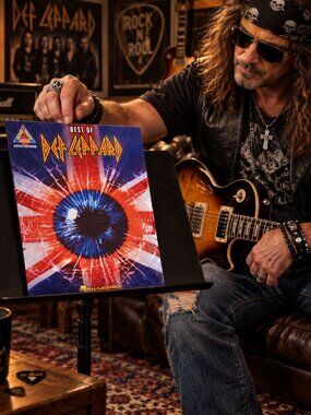 Hal Leonard Best of Def Leppard Guitar Tablature Songbook 176 pgs Like New!